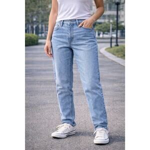 VINTAGE Levi's 550 Jeans Women's 28 Relaxed Fit Tapered Leg High Waist Mom